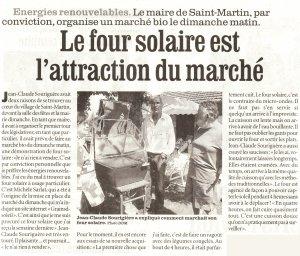 L'article de la d�p�che