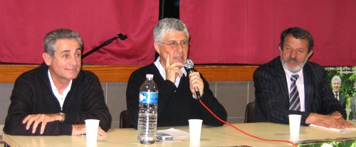 De Gauche  Droite, Francis Dupouey, Philippe Martin et Jean Pierre Pujol