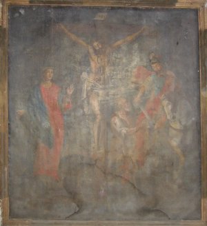 Le tableau avant sa restauration